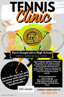 Tennis Clinic Click Here to Register